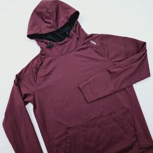 UNRL Hoodie Mens Small Fleece Pullover Stretch Training Gym Outdoors Performance